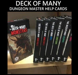 ROLEPLAYING - DECK OF MANY D.M. TOOLS
