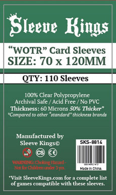 SLEEVE KINGS -  'WOTR-TAROT' SLEEVES 70MM X 120MM 110CT