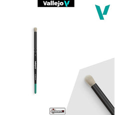 VALLEJO - PAINT BRUSHES - DRY  (SMALL)  NATURAL HAIR  BRUSH          #BO7001