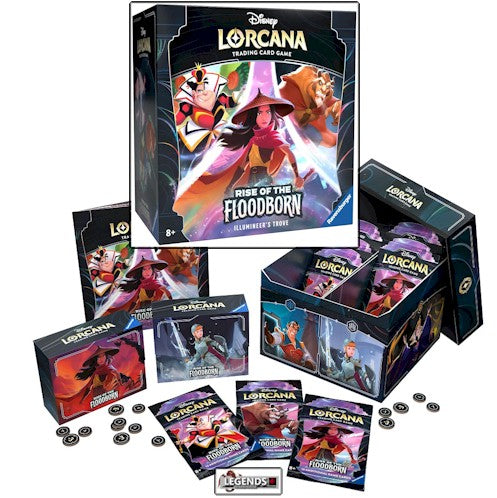 DISNEY LORCANA   -  RISE OF THE FLOODBORN   TROVE