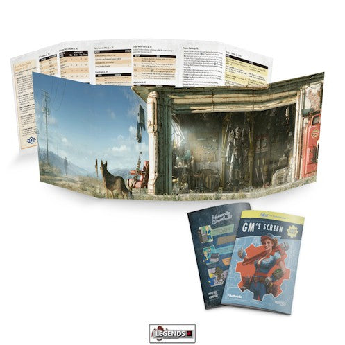 FALLOUT - RPG  - GM SCREEN + BOOKLET