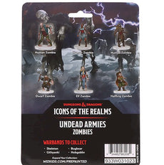 DUNGEONS & DRAGONS - ICONS - UNDEAD ARMIES ZOMBIES       (NEW - 2023)