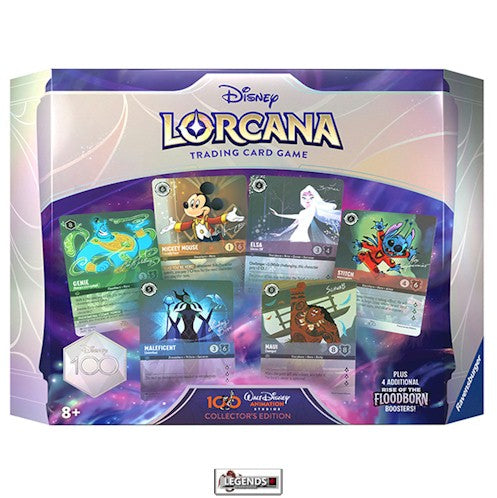 DISNEY LORCANA   -  RISE OF THE FLOODBORN     DISNEY 100 Collector's Edition Set