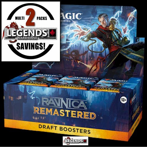 MTG - RAVNICA REMASTERED - 2X  - DRAFT BOOSTER BOX BUNDLE