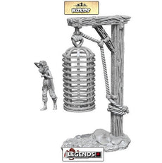 Deep Cuts - Unpainted Miniatures:  Hanging Cage (1)  #WZK90211