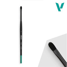 VALLEJO - PAINT BRUSHES -  FLAT SHADER #4 SYNTHETIC FILBERT BRUSH          #BO6004