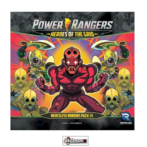 POWER RANGERS - HEROES OF THE GRID :  MERCILESS MINIONS  -  PACK #1   (2023)