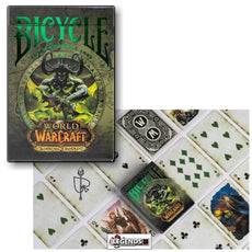 PLAYING CARDS  - WORLD OF WARCRAFT  BURNING CRUSADE  by  BICYCLE