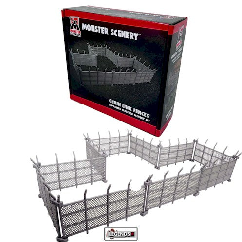 Cyberpunk Red: Combat Zone   -  METROPOLIS ACCESSORIES: CHAIN-LINK FENCES