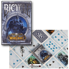 PLAYING CARDS  - WORLD OF WARCRAFT  WRATH OF THE LICH KING  by  BICYCLE