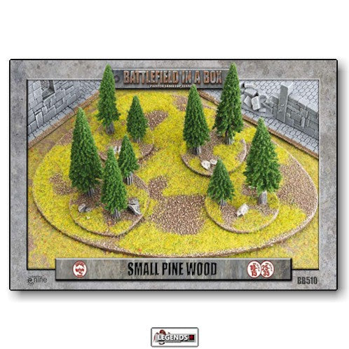 BATTLEFIELD IN A BOX - SMALL PINE WOOD      GF9-BB510