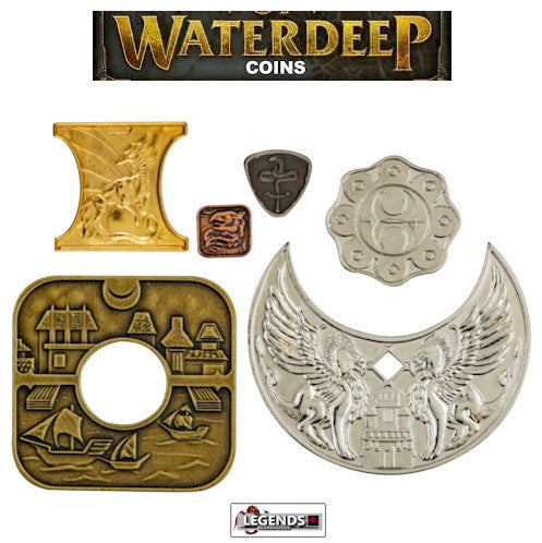 DUNGEONS & DRAGONS - WATERDEEP COIN SET