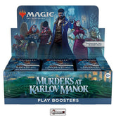MTG - MURDERS AT KARLOV MANOR - PLAY BOOSTER BOX  -   ENGLISH