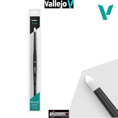 VALLEJO - PAINT BRUSHES - WEATHERING ROUND SYNTHETIC BRUSH   MEDIUM   #VAL B08002