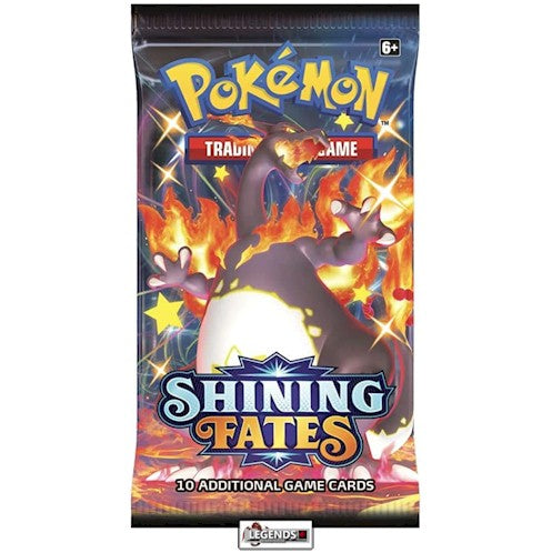 Pokémon TCG Shining Fates Booster Pack - 10 Cards Sealed Pack - Official