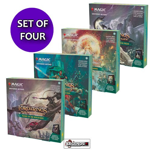 Magic: The Gathering - The Lord of the Rings - Tales of Middle-Earth -  Scene Box (Set of 4) (On Sale) - Game Nerdz