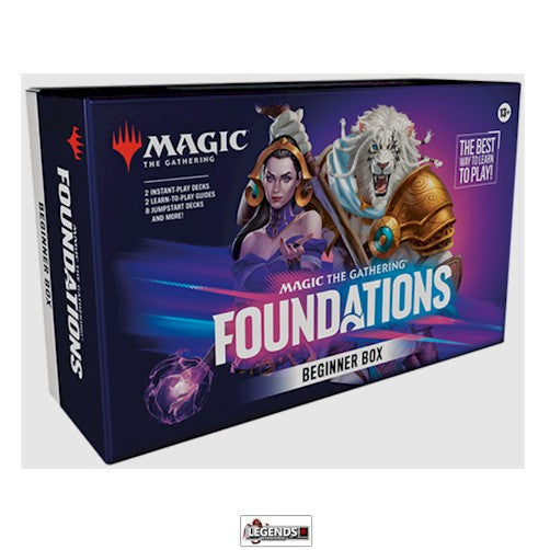 MTG - FOUNDATIONS     LEARN TO PLAY BEGINNER BOX  -  ENGLISH