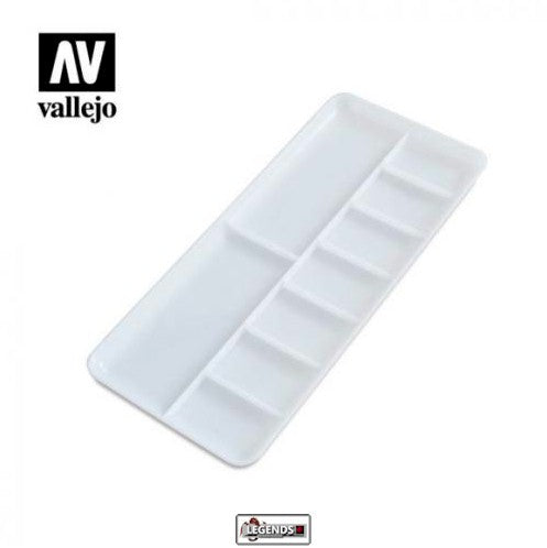 VALLEJO - RECTANGULAR PALETTE 18 X 8.5CM   VAL-HS121
