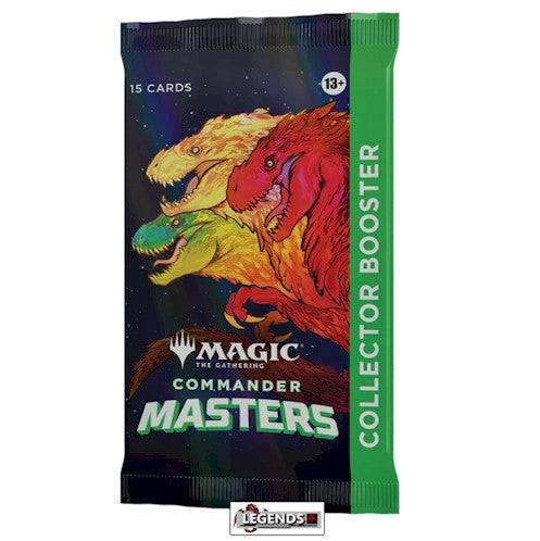 MTG - COMMANDER MASTERS - COLLECTOR BOOSTER PACK - ENGLISH