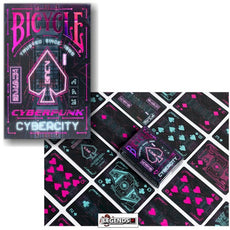 PLAYING CARDS  -     CYBERPUNK - CYBERCITY    by  BICYCLE