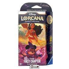 DISNEY LORCANA   -  FIRST CHAPTER   STARTER DECK   AMBER & AMETHYST