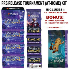 MTG - WILDS OF ELDRAINE --   PRE-RELEASE TOURNAMENT (AT HOME) KIT-   ENGLISH