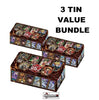 YU-GI-OH  - 25TH ANNIVERSARY  DUELING HEROES   3 TIN  VALUE BUNDLE    (2023)