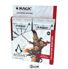 MTG - UNIVERSES BEYOND :  ASSASSIN'S CREED - COLLECTOR BOOSTER BOX   (PRE-ORDER)