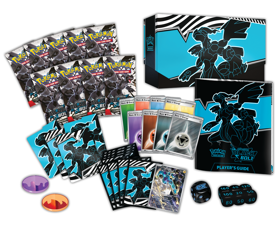 POKEMON - POKEMON SV10.5 BLACK BOLT ELITE TRAINER - NEW RELEASE