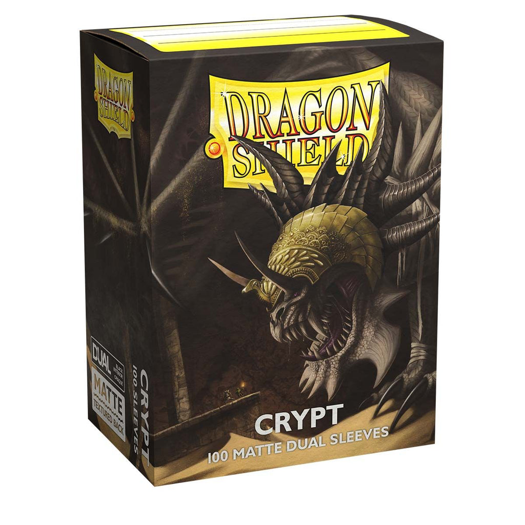 DRAGON SHIELD DECK SLEEVES  -  DUAL MATTE CRYPT   100CT
