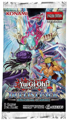 YU-GI-OH  - DUELIST PACK - DIMENSIONAL GUARDIANS BOOSTER PACK- 1ST EDITION (2017)