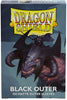DRAGON SHIELD DECK SLEEVES - STANDARD SLEEVES OUTER MATTE BLACK  100CT