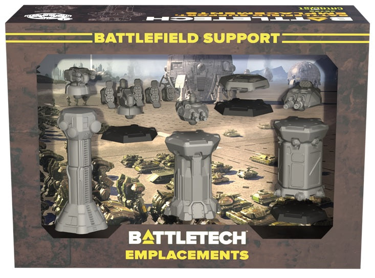 BATTLETECH  BATTLEFIELD SUPPORT EMPLACEMENTS