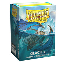 DRAGON SHIELD DECK SLEEVES  -  DUAL MATTE GLACIER   100CT