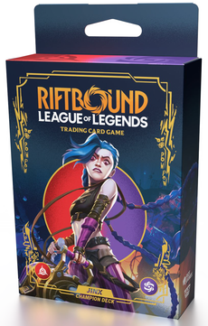 RIFTBOUND LEAGUE OF LEGENDS TCG ORIGINS CHAMPION DECK JINX DECK