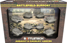 BATTLETECH - Miniature Force Pack -  BATTLETECH BATTLEFIELD SUPPORT ASSAULT & CAVALRY LANCES FORCEPACK  - NEW RELEASE - CAT35756