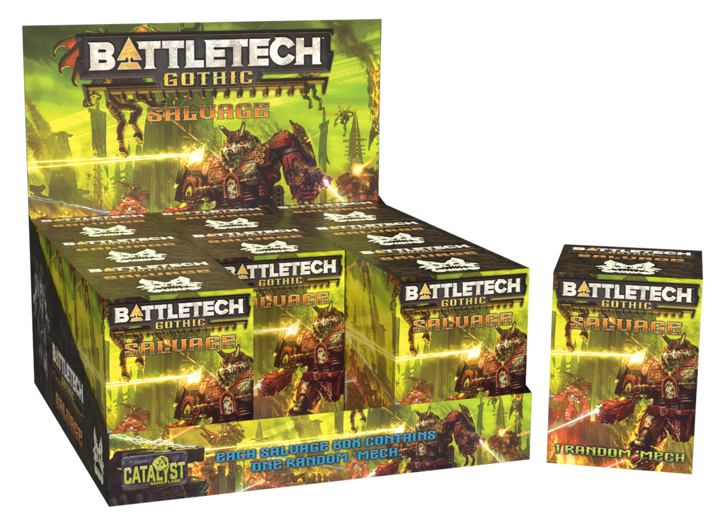 BATTLETECH GOTHIC SALVAGE POP MINI BOX