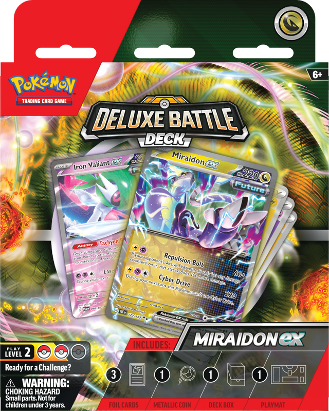POKEMON DELUXE BATTLE DECKS MIRAIDON EX  (2024)