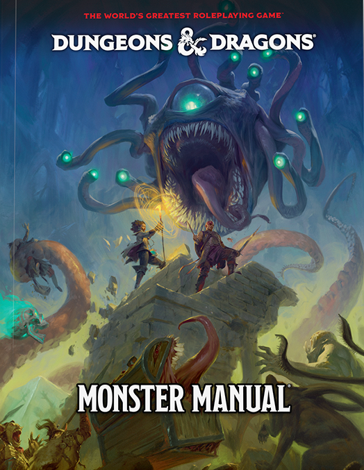 DUNGEONS & DRAGONS - 5th Edition RPG:    MONSTER MANUAL 2024    (REGULAR COVER )