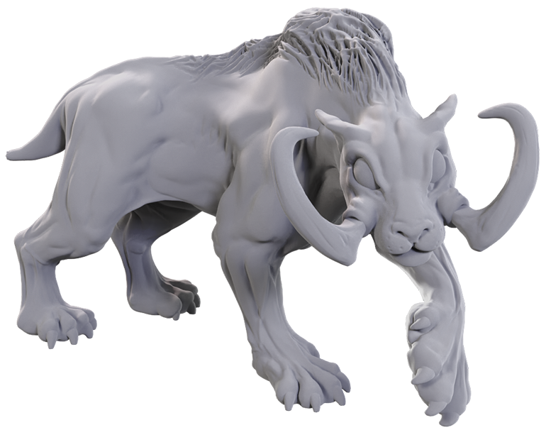 CRITICAL ROLE - WIZKIDS CR UNPAINTED MINIS:   WV25 MOORBOUNDER  #WZK90766 - NEW RELEASE