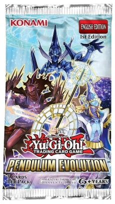 YU-GI-OH  - PENDULUM EVOLUTION BOOSTER PACK- 1ST EDITION (2017)