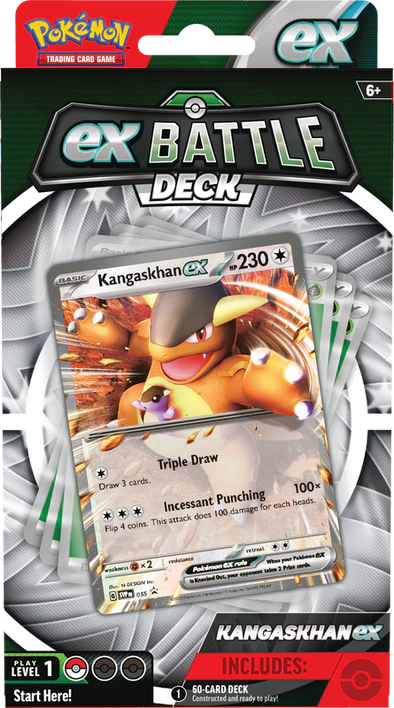 POKEMON - POKEMON BATTLE DECK    KANGASKHAN EX