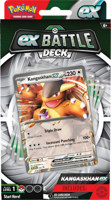 POKEMON - POKEMON BATTLE DECK    KANGASKHAN EX