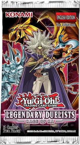 YU-GI-OH  - Legendary Duelist - RAGE OF RA  BOOSTER PACK - 1ST EDITION (2020)