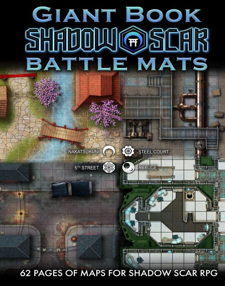 GIANT BOOK OF SHADOW SCAR BATTLE MAPS  - NEW RELEASE