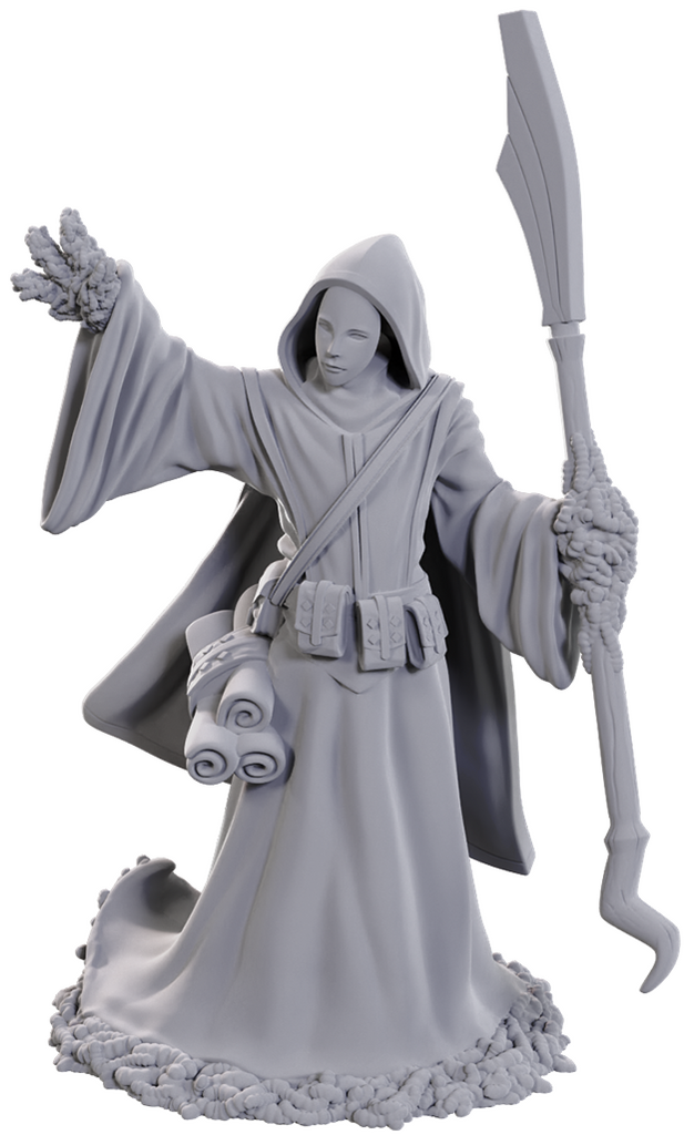 DUNGEONS & DRAGONS - WIZKIDS UNPAINTED MINIS:  WV25 STAR SPAWN LARVA MAGE - WZK90754 - NEW RELEASE