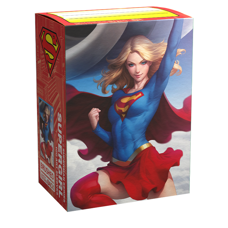 DRAGON SHIELD DECK SLEEVES  -  SUPERGIRL - AT-16096