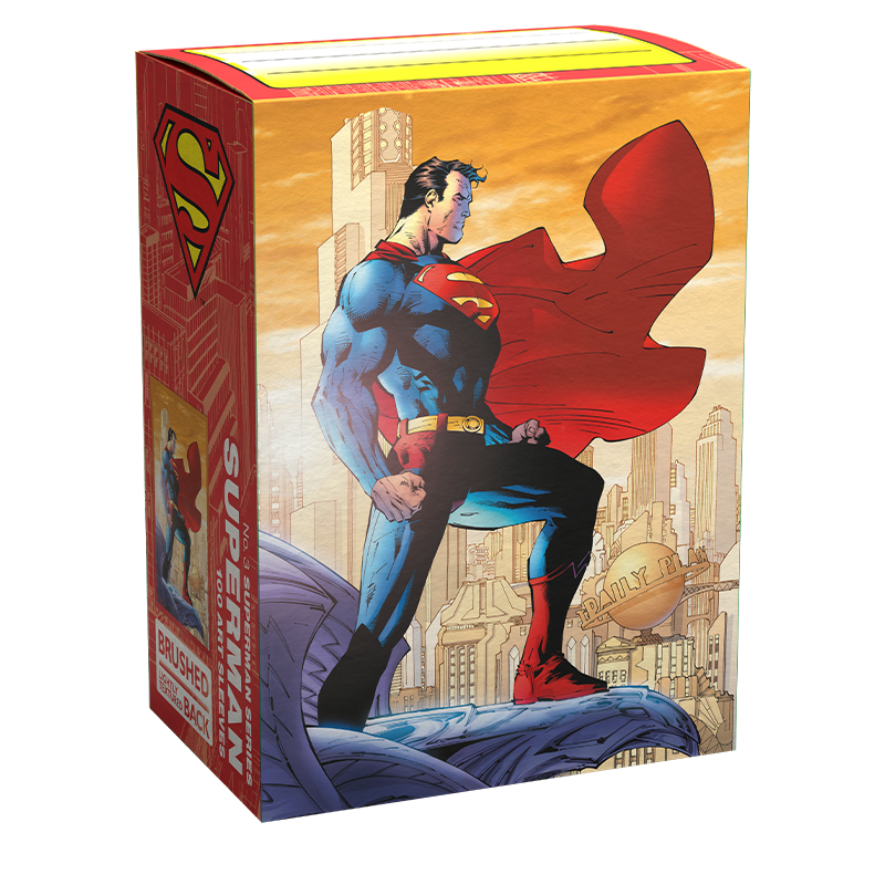 DRAGON SHIELD DECK SLEEVES  -  SUPERMAN 2 - AT-16097