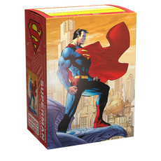 DRAGON SHIELD DECK SLEEVES  -  SUPERMAN 2 - AT-16097