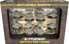 BATTLETECH: BATTLEFIELD SUPPORT BATTLE & FIRE LANCES FORCEPACK  CAT35759